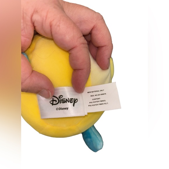 Disney Flounder Squishmallow Little Mermaid plush - Picture 4 of 6